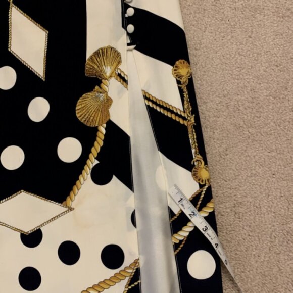 Cache. Size 2P. Maxi Lined High Slit Pencil Skirt. Zip. Elastic Back. LC - Picture 3 of 4